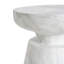 Table d'appoint d'extérieur en travertin Ponti