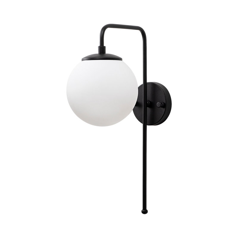Luminaire de grange 1 lumière Pierron, Noir