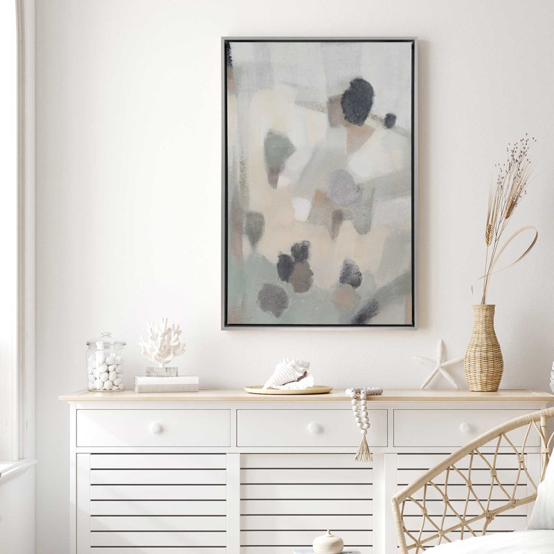 Subtle Contrasts II, reproduction sur toile dans un cadre, Or poli, H 48,75 po x l 32,75 po