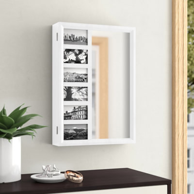 Netzer 16'' Wide Wall Jewelry Armoire