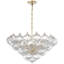 Julie Neill Caselli 36" Basket Chandelier with Clear Glass-1190424751-1190424750