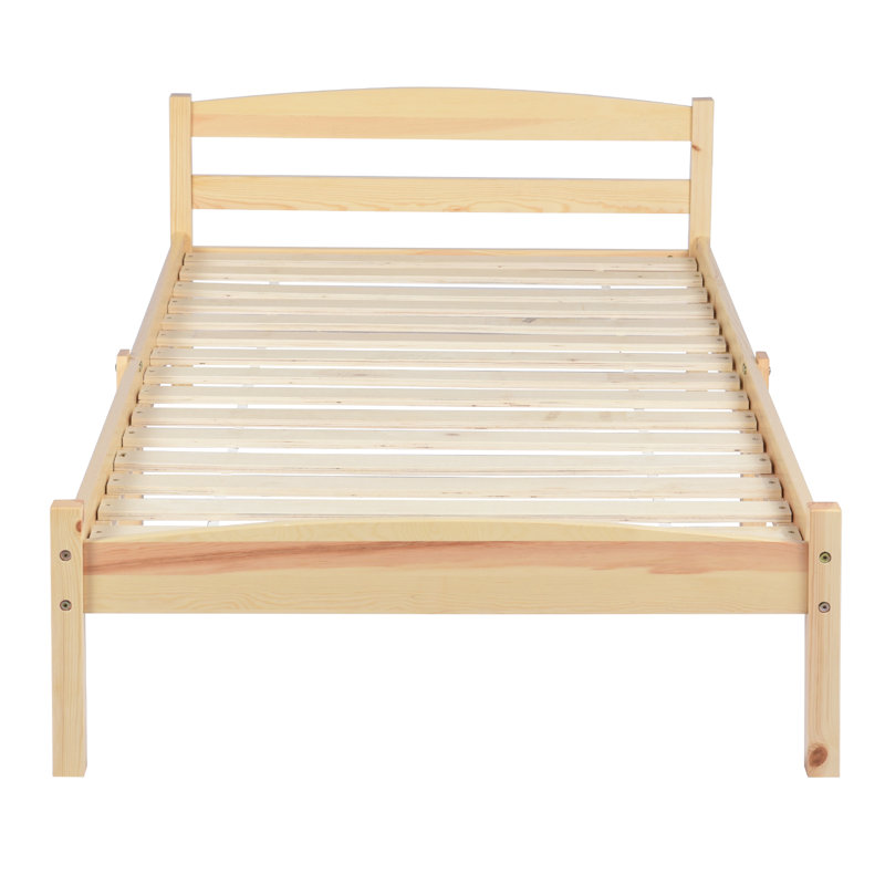Southport Bed, European Single (90 x 200cm), Natural