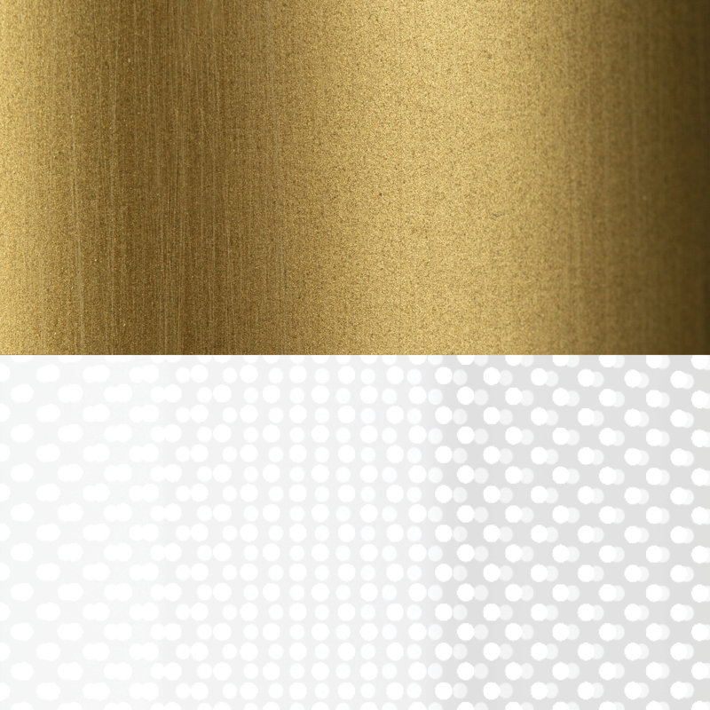 Mulberry 4 - Light LED Chandelier, Brushed Gold/Light Guide