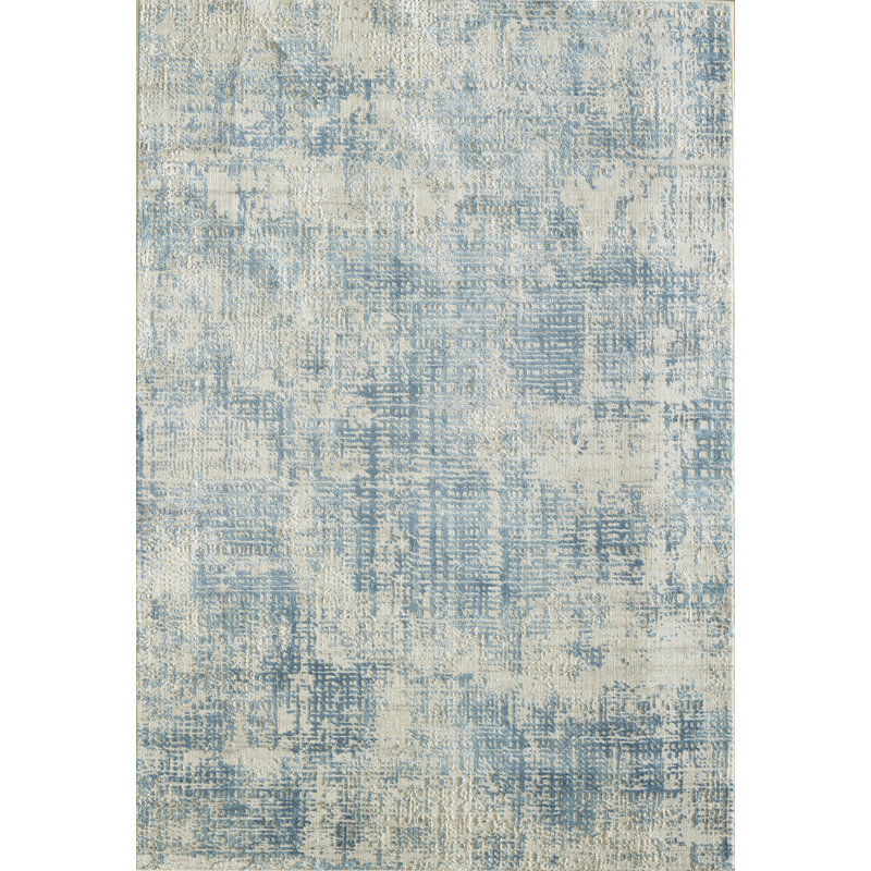 Tapis bleu Shaniya, Rectangle 12 pi x 15 pi