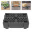 6 palettes en plastique, 6 palettes emboîtables-833603912