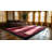 Solid Open Deep Red Maroon Color Field Antique Chinese Art Deco Rug