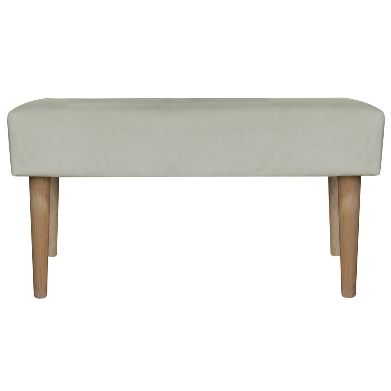Eco Polyester Blend Upholstered Bench