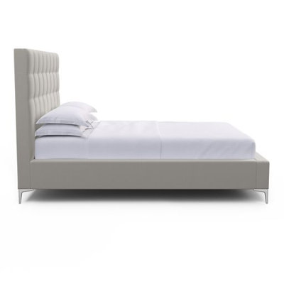Lit tapissier à panneau Bryant