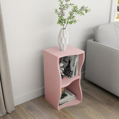Double Layered Independent Storage Rack Unique Bookshelf