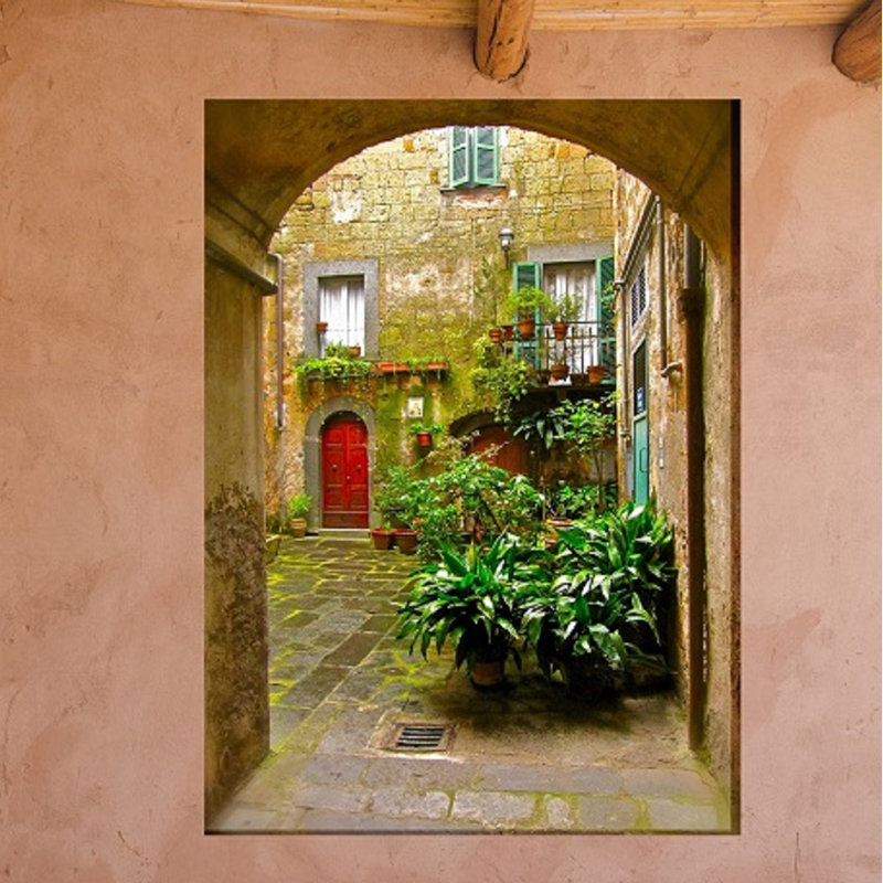 Art sur toile Exar Italian Courtyard