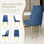 Chaise d'appoint rembourrée en velours-442841004