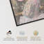 Oliver Gal Roses and Rebellion - With Diamond Dust and Glitter Floral & Botanical - Framed Canvas Art-116528226