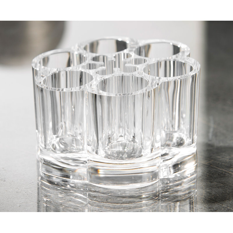 Plastic 7 Compartment Cosmetic Organiser