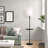 Tray Table Dimmable Floor Lamp with USB
