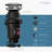 Lite Series 1/3 Horsepower Continous Feed Garbage Disposal Featuring Fast Track Technology, Power Cord Included