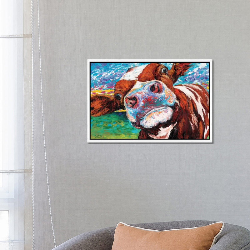 Carolee Vitaletti - Print on Canvas, 66.04 cm H x 45.72 cm W x 4.445 cm W, White Floater Framed