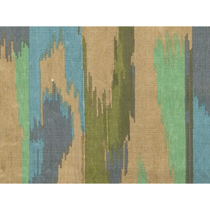 Flatweave Wool Area Rug in Multi