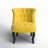 Grenier Traditional Velvet Upholstered Wingback Side Chair with Button-Tufted-1178965967