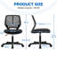 color Mid-Back Armless Mesh Padded Swivel Task Office Chair-1250493778-1310091137-1250493806