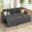Anureet L-Shaped Sectional Modular Sofa Bed With Storage Seat-112387173