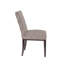 Chaise parsons rembourrée en polyester Jabraylin