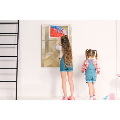 Magnetic Glass Photo Memo Board