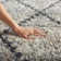 Ileyah Geometric Machine Made Shag Polypropylene Area Rug in Silver Gray