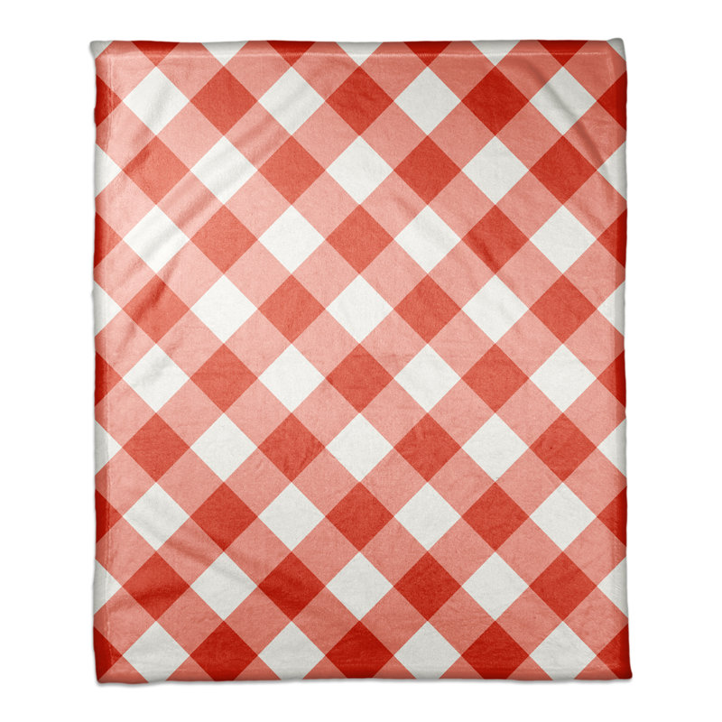 Hand Woven Throw Blanket, Red