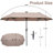Hopkinton 13FT Rectangular Market Umbrella-832778131