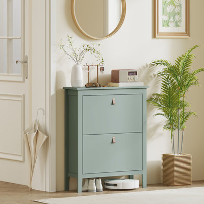 14 Pair Shoe Storage Cabinet