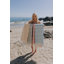 Serviette de bain turque Chanyah Bask avec doublure en tissu éponge, fouta de plage à rayures de luxe, 100% coton biologique, 68 po x 37 po-401627004