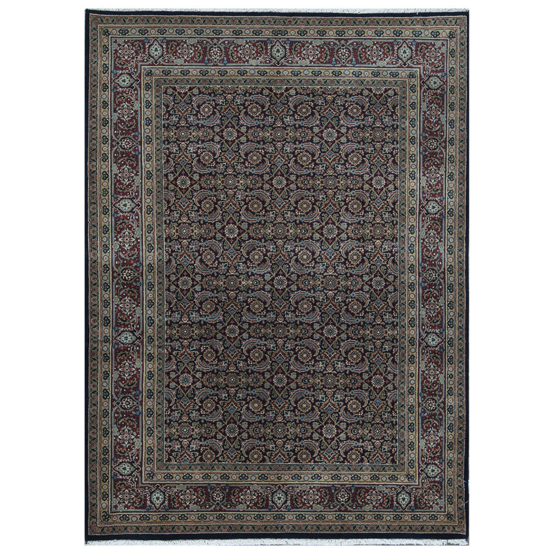 Wool Oriental Area Rug, Rectangle 9'2" x 12'
