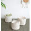Becka Fabric Basket With Handles - Set of 3