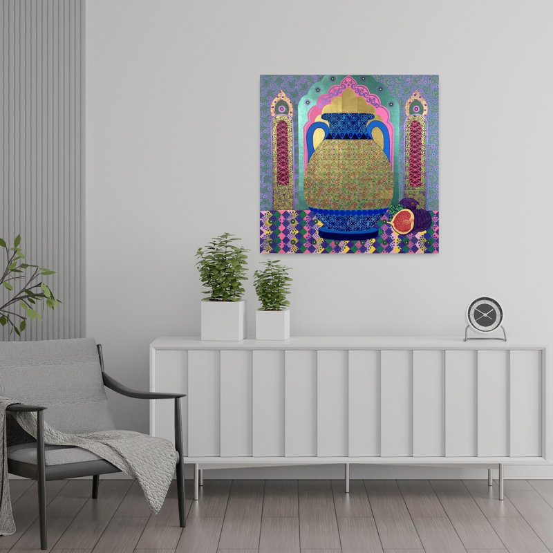 Art contemporain, architecture contemporaine, art urbain, H 24 po x l 24 po
