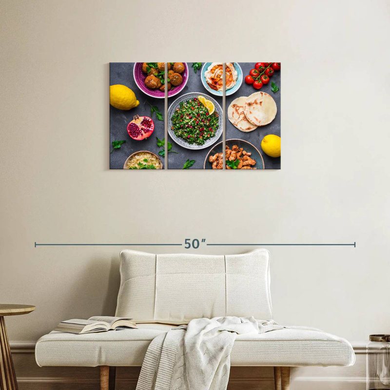 Yarlin Middle Eastern Feast, 20" H x 33" W