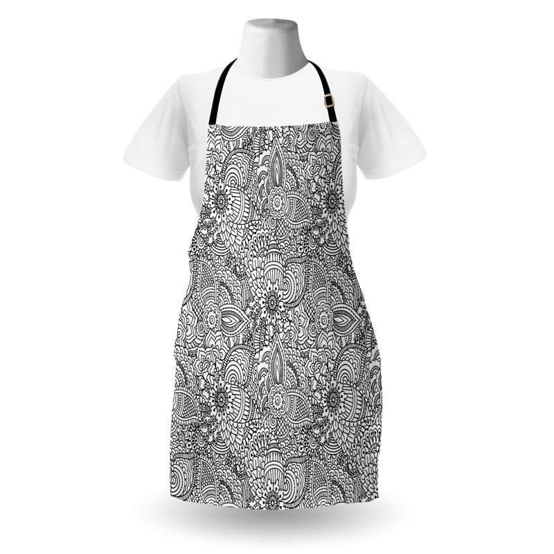 Floral Bib Apron