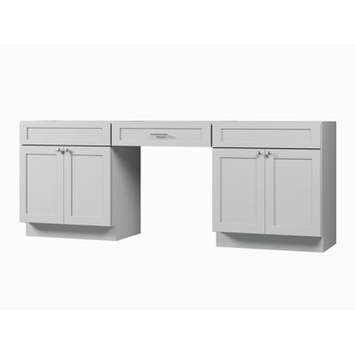 90'' Double Bathroom Vanity Base Only