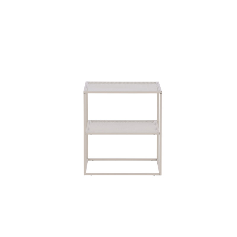 Jake-Tyler Frame Coffee Table with Storage, Beige