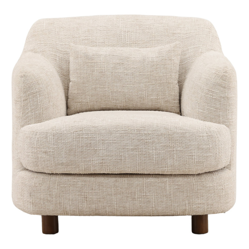 Saylor Occasional Chair Brown, Cream