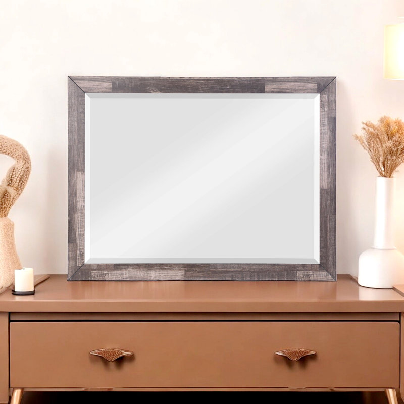 Juniper Dark Cherry Finish Mirror