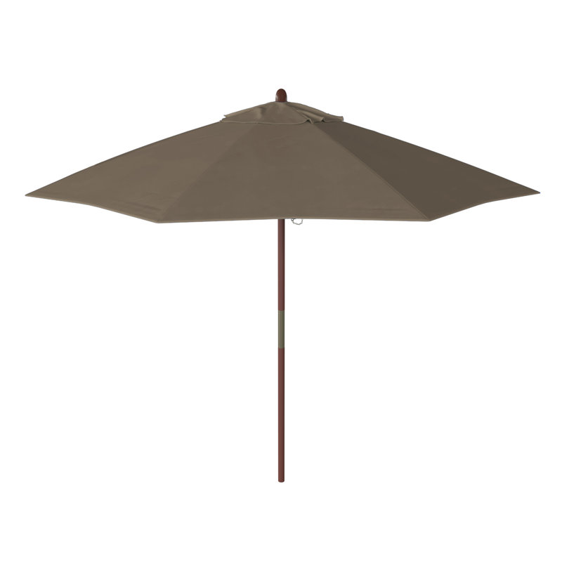 Parasols de marché 9 pi Jimerson, Sunbrella® à tissage uni palette colombe