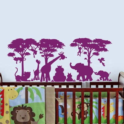 Décalcomanie murale de l’africain safari Arterberry