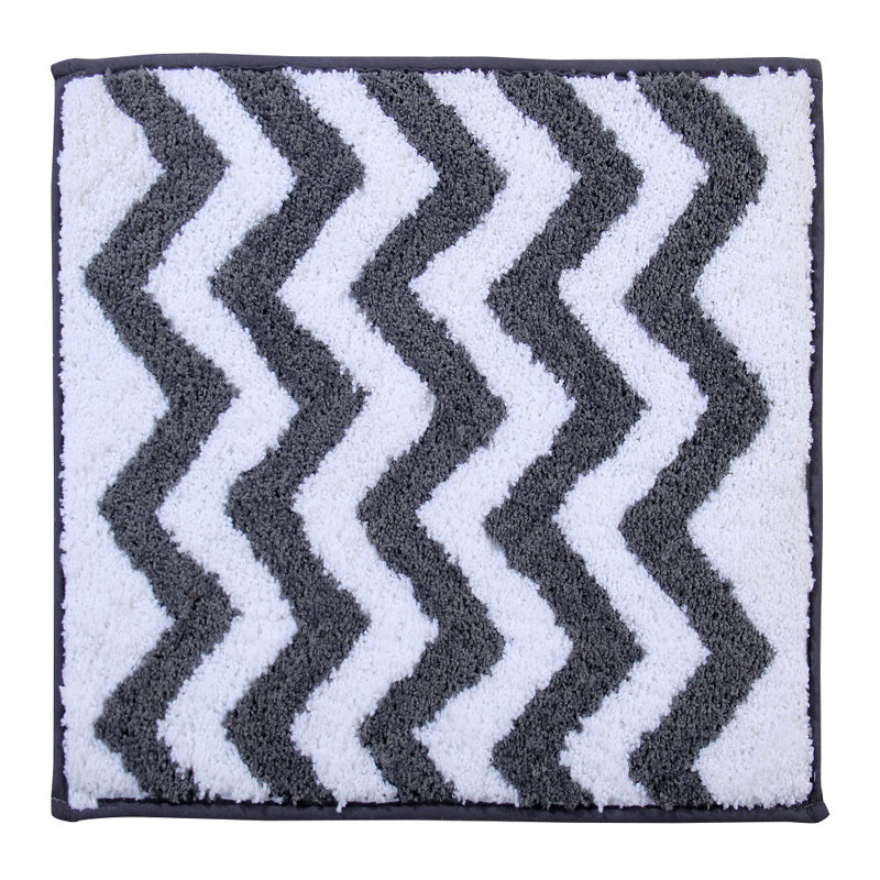 Bath Rug, Charcoal, Rectangle 43cm x 61cm