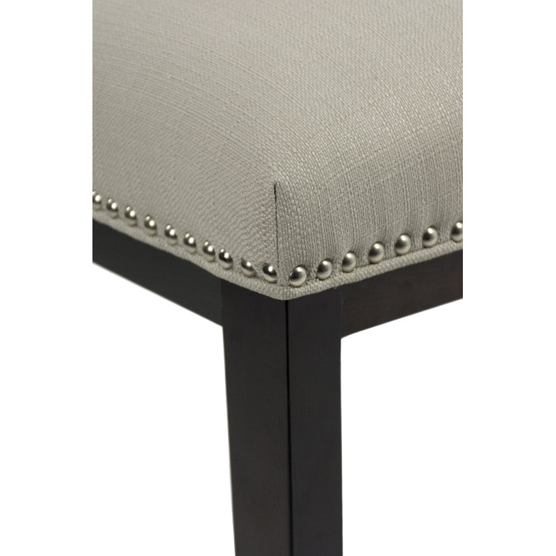 Arlien 17'' H Upholstered Side Chair, Mouse