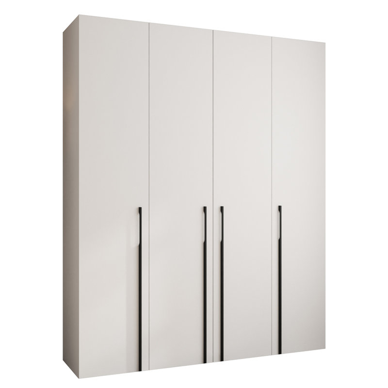 4 Door Manufactured Wood Wardrobe
