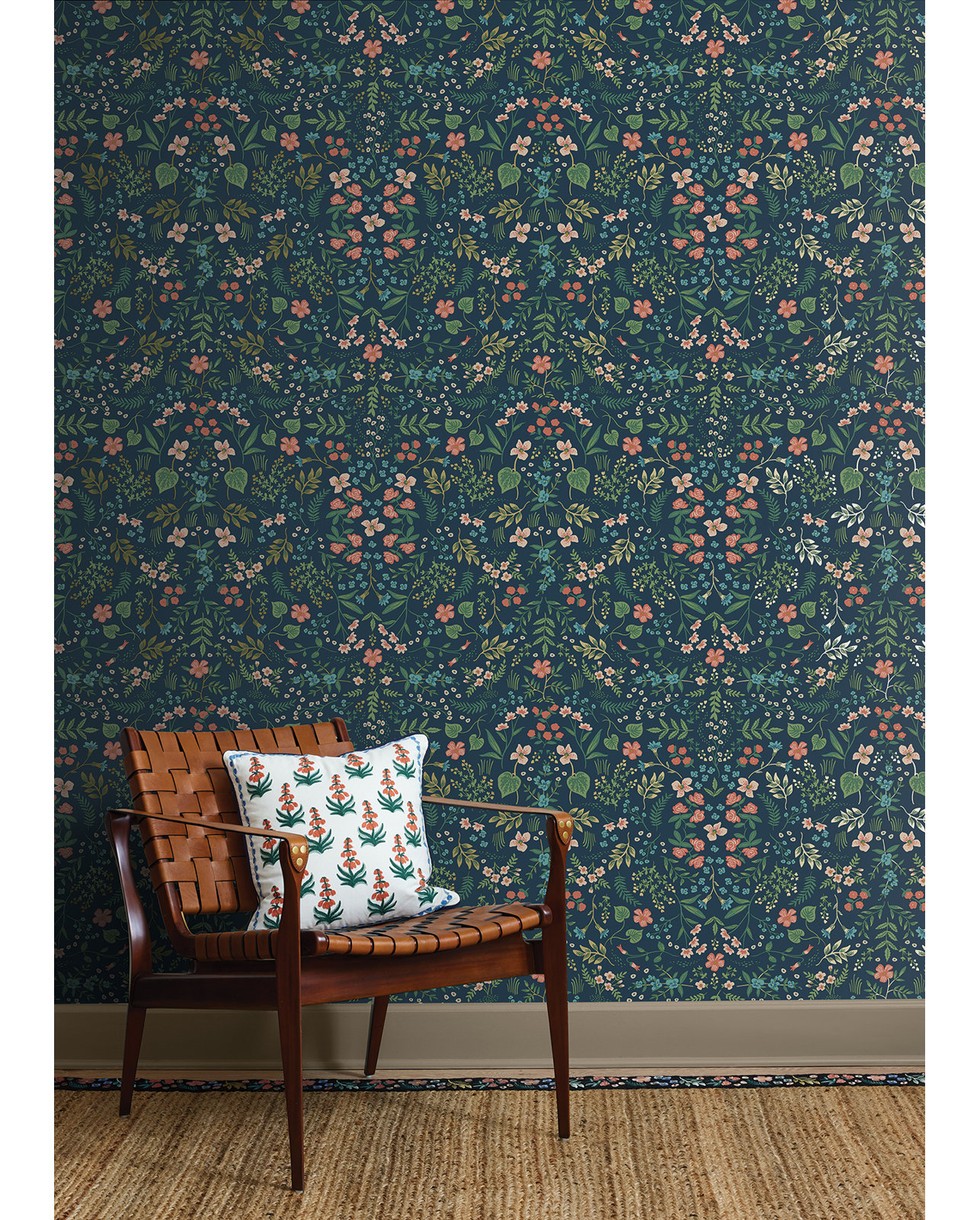 Wildwood Peel and Stick Wallpaper, Blue