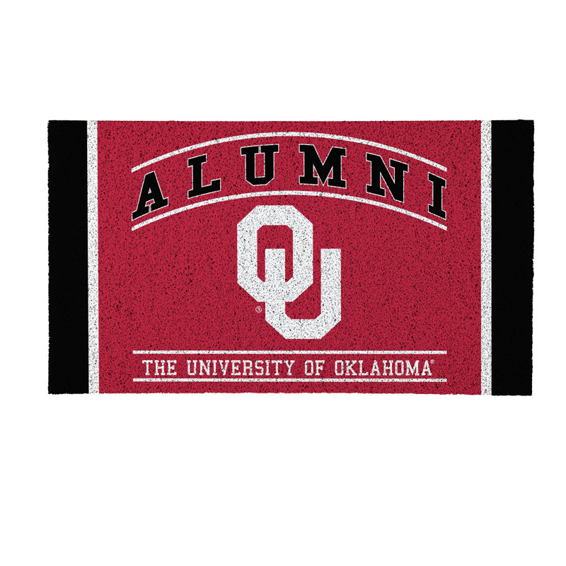Tapis en PVC Université de l'Oklahoma, 28 po x 16 po