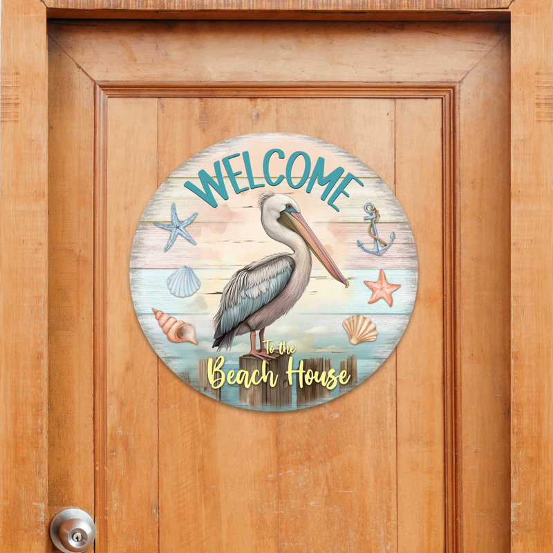 Panneau de bienvenue Llanas Pelican