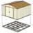 Base Kit for Arrow 4 x 7 ft. & 6 x 5 ft Sheds