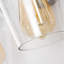 Éclairage de meuble-lavabo classique à intensité variable 3 lumières avec abat-jour en verre transparent 21 po Abbighail-1569824955